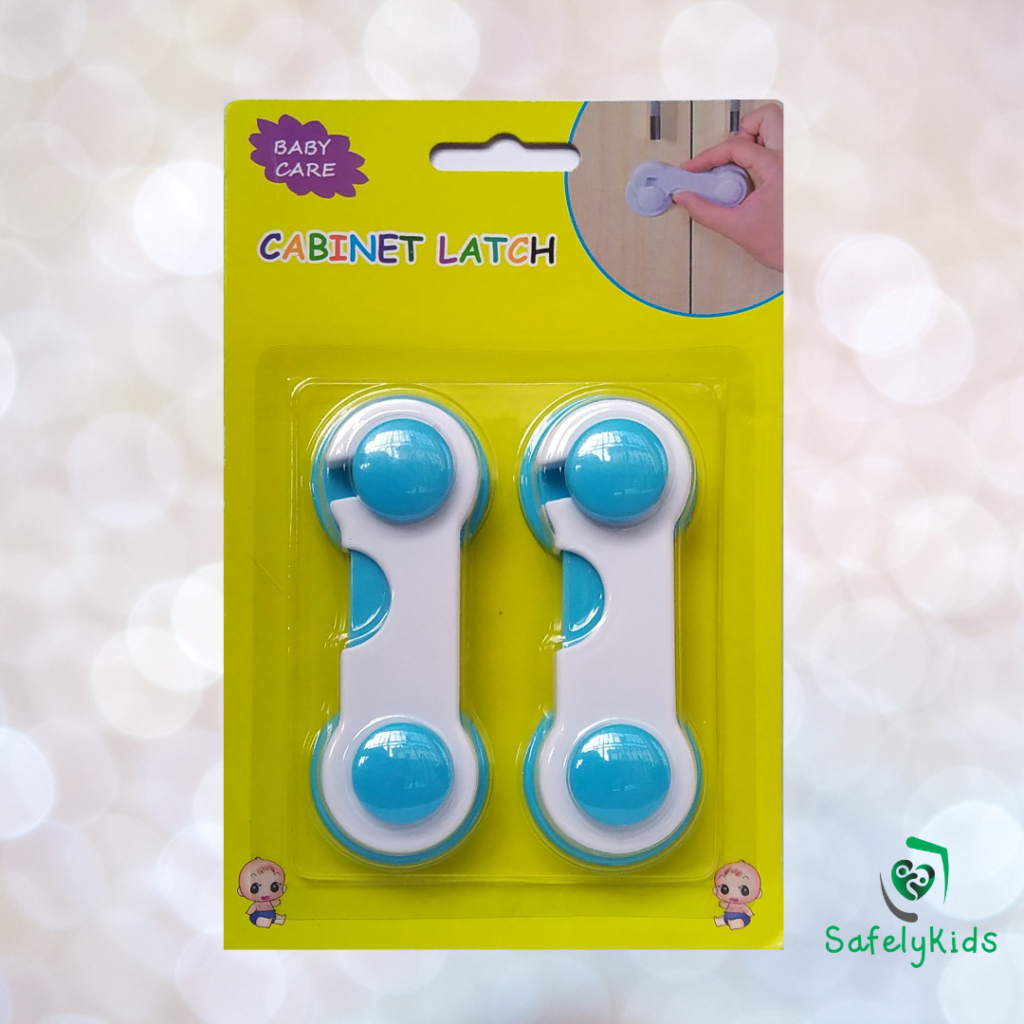 cabinet latch blue